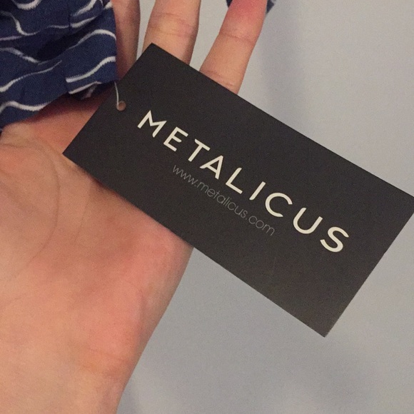 Metalicus Honeycomb Roll Neck Top - Picture 4 of 5